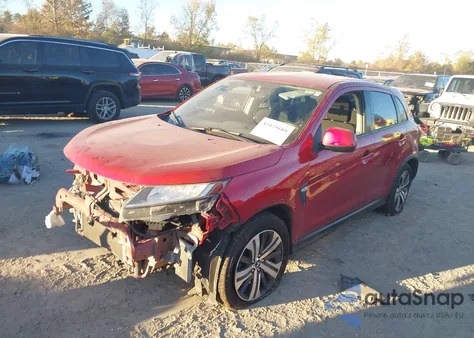 2020 Mitsubishi Outlander Sport 2.0 Es z USA, uszkodzony, nr VIN JA4AP3AU7LU030588